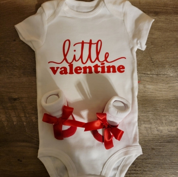 Little Valentine Onesie - Picture 2 of 2